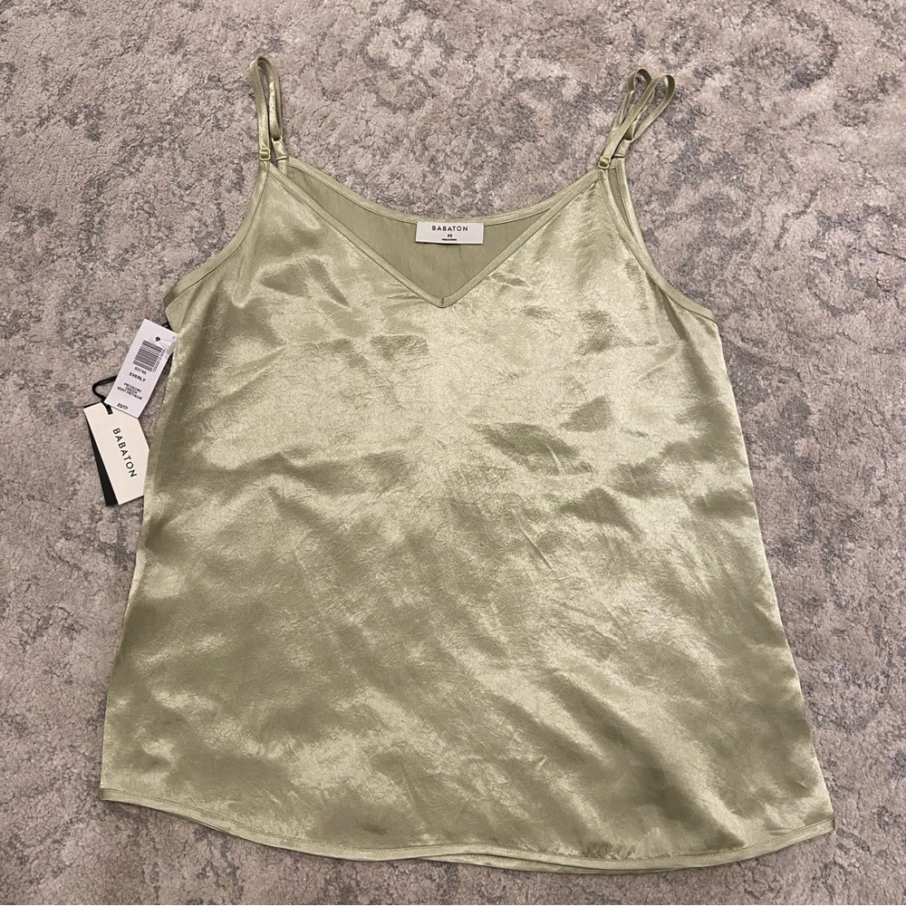 Silky tank top